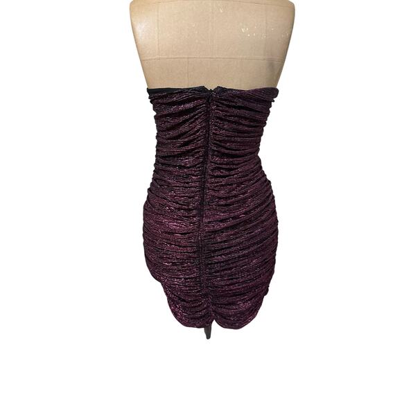 Black Halo Strapless Mini Dress - Picture 6 of 6